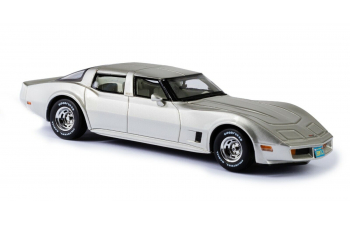 CHEVROLET Corvette America four-door (1980), silver