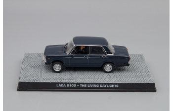 Волжский 2105 LADA The Living Daylights (1987), dark blue