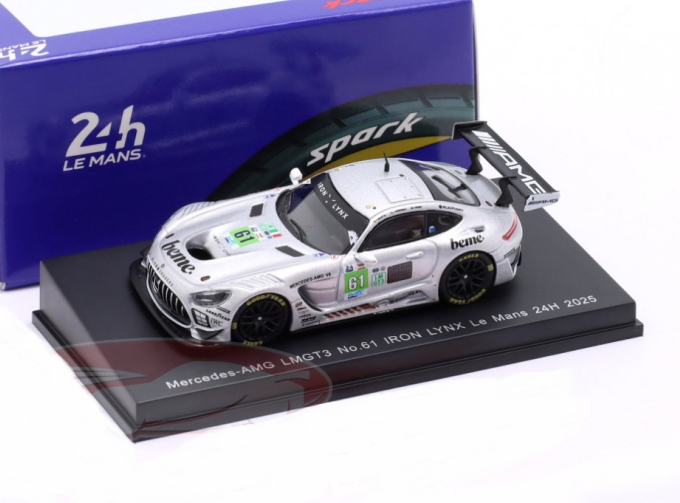 MERCEDES-BENZ AMG GT3 Evo №61 24h LeMans Martin Berry, Lin Hodenius, Maxime Martin (2025)