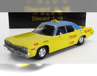 DODGE Monaco Taxi Texas Cab B38 (1974), Yellow Blue
