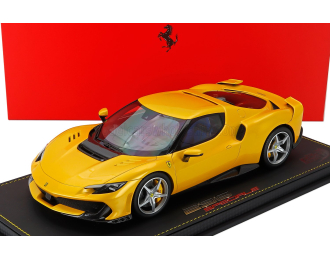 FERRARI 296 Speciale (2025) - Con Vetrina - With Showcase, Giallo Tristrato - Yellow