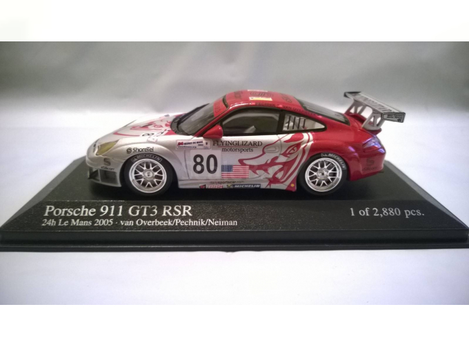 Porsche 911 GT3 RSR Flying Lizard Motorsports van Overbeek / Pechnik / Neiman 3rd place GT2 Class Le Mans 2005