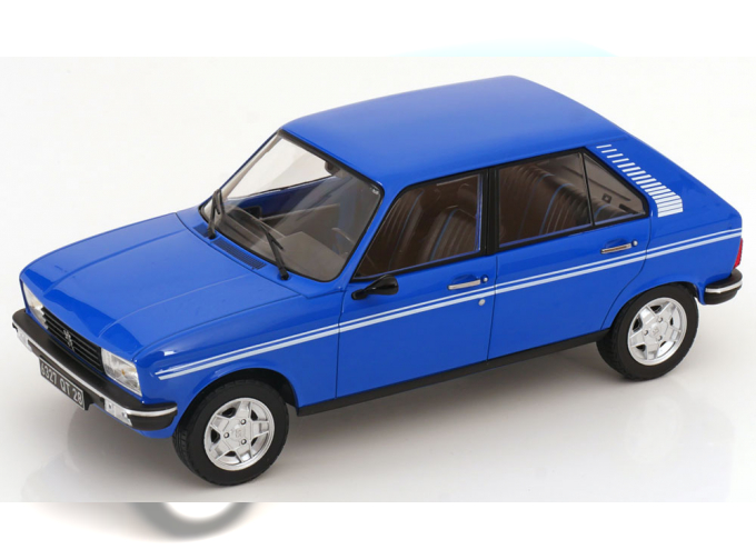 PEUGEOT 104 S (1981), blue white