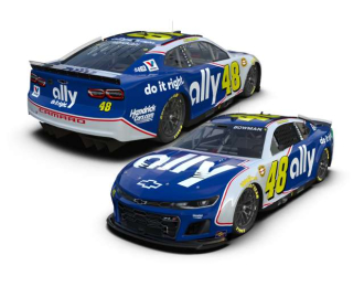 Chevrolet #48 Alex Bowman *Ally*, blue/white/yellow 2024