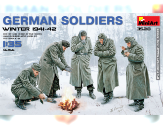 Сборная модель Фигуры GERMAN SOLDIERS WINTER 1941-42