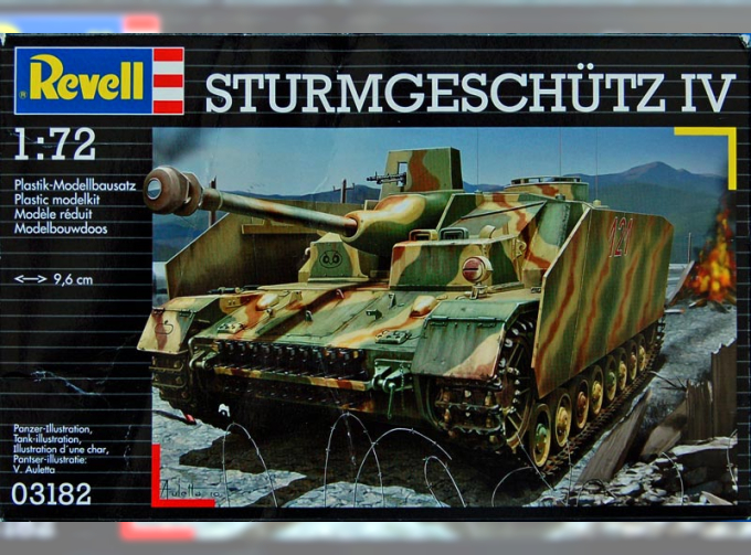 Сборная модель Немецкая САУ Sturmgeschütz IV