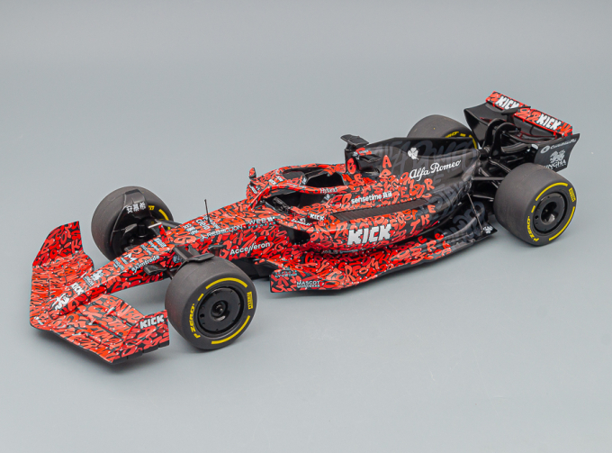 ALFA ROMEO F1 Team X Boogie Graffiti Show Car (2023)