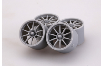 Набор для доработки - Диски Racing Wheels Set(1) для моделей Fujimi MP4-12C GT3