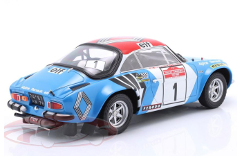 ALPINE-RENAULT A110 1800 Winner Rallye SanRemo ena-Luc Thérier, Jacques Jaubert (1973)