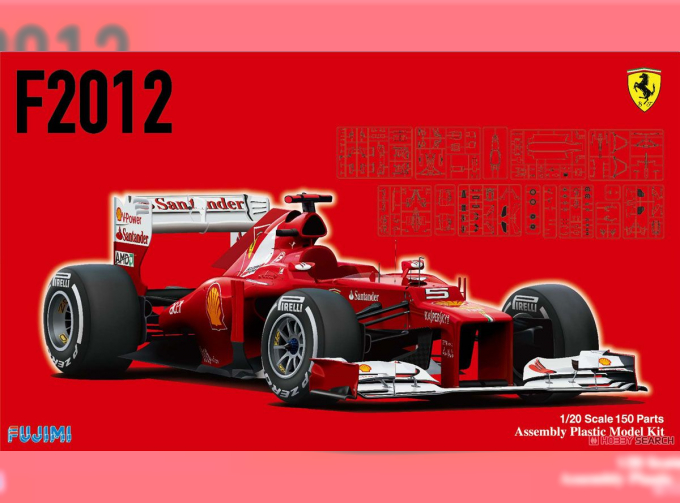 Сборная модель Ferrari F2012 Malaysia GP