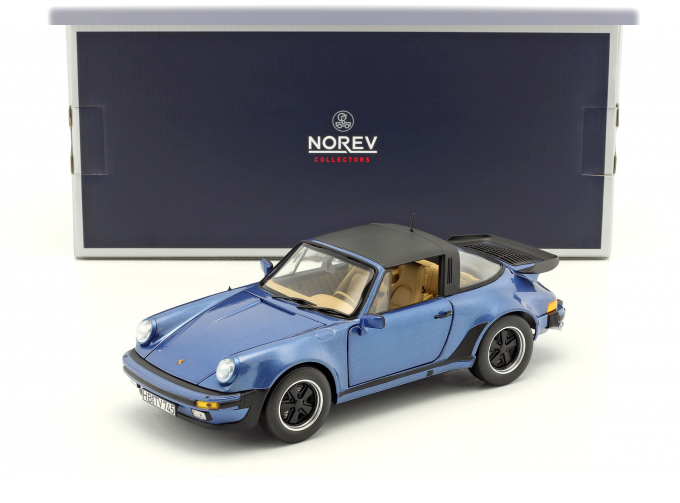 PORSCHE 911 Turbo Targa 3.3L (930) 1987 Blue Metallic