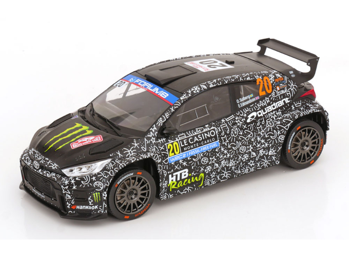 TOYOTA GR Yaris Rally2 No 20  Rally Monte Carlo, Solberg/Edmondson (2025)