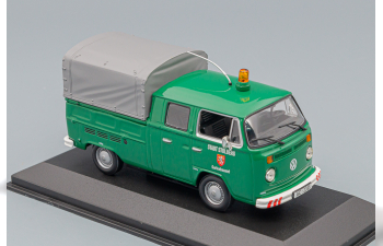 VOLKSWAGEN T2 Doka-Pritsche (1972) "Stadt Stolberg", green