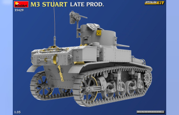 Сборная модель M3 Stuart - Military - Wwii 1945