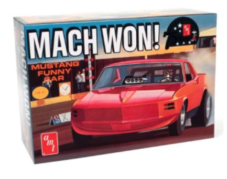 Сборная модель Ford Mustang Funny Car *Mach Won*, plastic modelkit