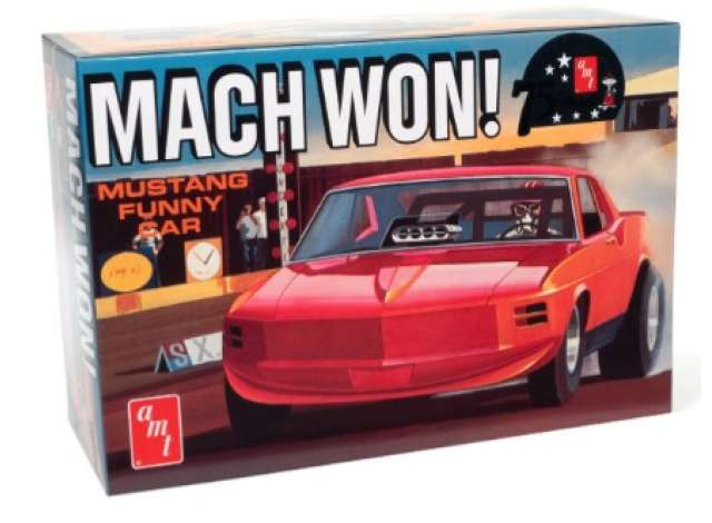 Сборная модель Ford Mustang Funny Car *Mach Won*, plastic modelkit