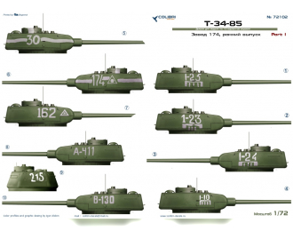 Декаль T-34/85