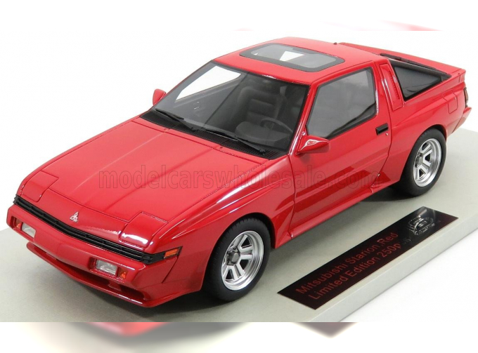 MITSUBISHI Starion 2.0 Turbo Ex (1988), red