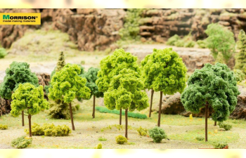 Дерево для архитектурного макета 5-7 см. (светлая крона)