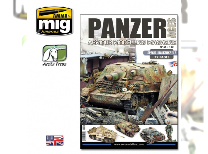 PANZER ACES ISSUE 53 (Special Balkenkreuz) ENGLISH