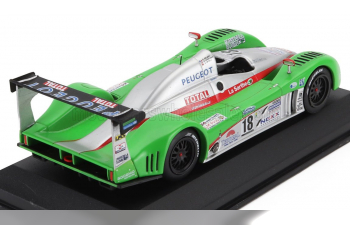 COURAGE C60 Peugeot A32 3.2l Turbo V6 Team Pescarolo Sport №18 24h Le Mans (2002) Stephane Ortelli - Ukyo Katayama - Eric Helary, Green Silver