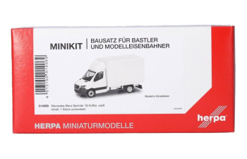 Сборная модель Mercedes-Benz Sprinter transporter (2018), белый