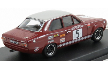 FORD Escort Mki 1300 Gt №5 Trophee De L'avenir Zolder Y.Fontaine (1968), Bordeaux Silver