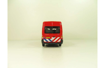 FORD Transit Brandweer, Junior Rescue 1:43, красный