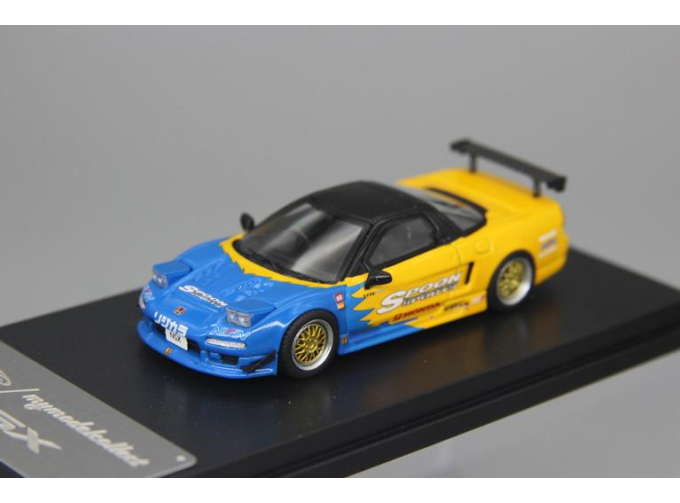 HONDA NSX *Spoon*, blue/yellow