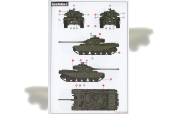 Сборная модель Centurion Tank Mk.5/1-4.RTR