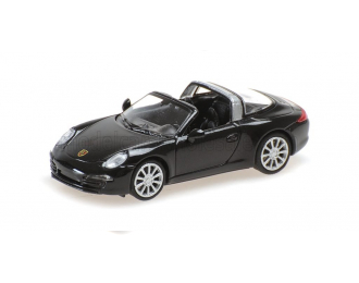 PORSCHE 911 991 Targa Cabriolet Open (2014), Black