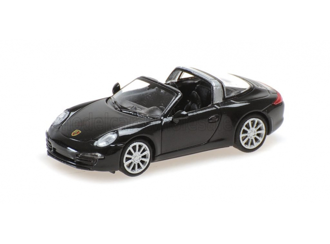 PORSCHE 911 991 Targa Cabriolet Open (2014), Black