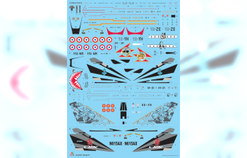 Сборная модель DASSAULT AVIATION Mirage F1 C/cr Military Airplane 1969