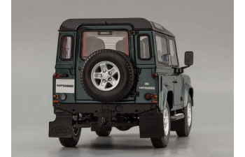 LAND ROVER Defender 90, antree green with black roof