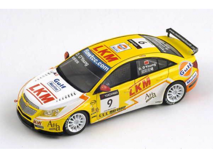 CHEVROLET Cruze 1.6T 9 WTCC 2011 Darryl O’Young, yellow