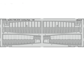 Фототравление для Spitfire F. Mk.22/24 landing flaps
