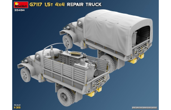 Сборная модель CHEVROLET G7117 4x4 Truck Military 1955