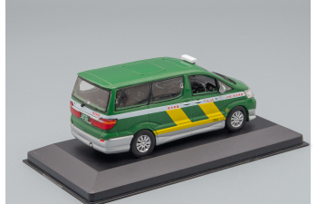 TOYOTA Alphard (Tokyo, 2005), Collection Les Taxis du monde, green / yellow