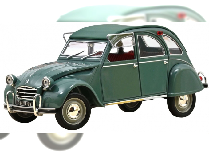 CITROEN 2CV Azam (1966), зеленый