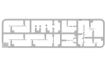 Сборная модель OPEL Blitz Truck 3t Troop Carrier Military (1942)