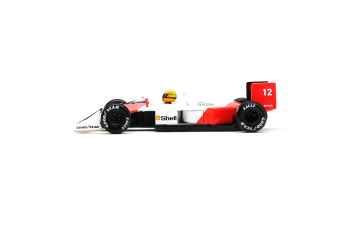 McLAREN MP4/4 #12 Ayrton Senna Canadian Grand Prix Winner (1988), red/white