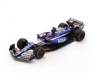RACING BULLS F1 Vcarb-01 Team Visa Cash App №30 Las Vegas Usa Gp (2024) Liam Lawson, Blue White
