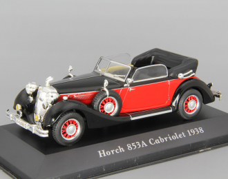 HORCH 853A Cabriolet (1938), red / black