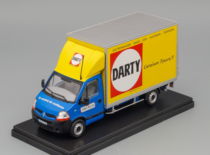 RENAULT Master 2 фургон "DARTY" (2009), Yellow/Blue