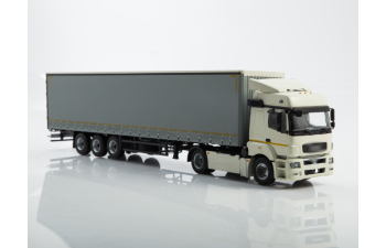 Камский грузовик 5490 с полуприцепом НЕФАЗ-93341