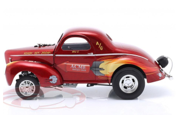 Rocket Gasser Sled (1940), red