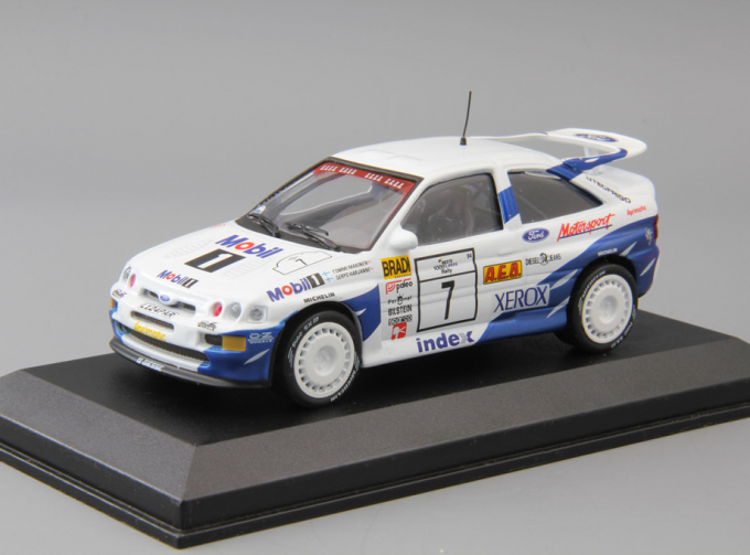 FORD Escort Cosworth 1000 Lakes Rally 1994 T.Makinen - S.Harjanne #7, white / blue