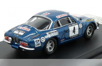 RENAULT Alpine A110 №4 Rally Rac (1971) O.Andersson - G.Phillips, Blue Met