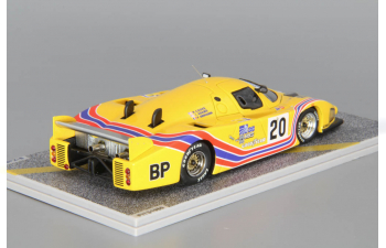 LOLA T610 #20 LM (1983), yellow