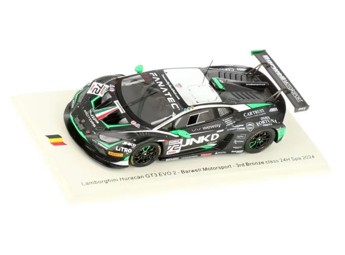 LAMBORGHINI Huracán GT3 Evo2 24h Spa Gabriel Rindone, Mattia Michelotto, Patrick Kujala, Casper Stevenson (2024)